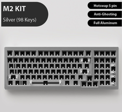  Bộ Kit Bàn Phím Cơ AKKO MONSGEEK M2 Qmk Bạc 