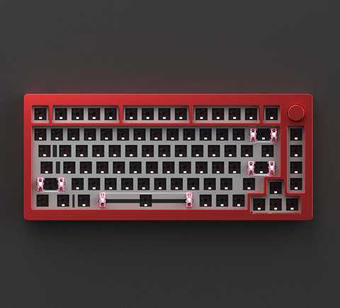 Bộ Kit Bàn Phím Cơ Akko Monsgeek M1 Qmk Đỏ