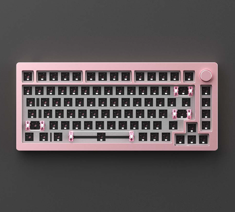Bộ Kit Bàn Phím Cơ Akko Monsgeek M1 Qmk Hồng