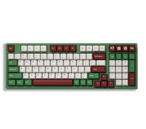 Bàn Phím Cơ AKKO 3098 Ds Matcha Red Bean Akko Orange Switch