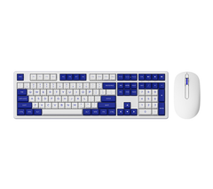  Bộ Phím Chuột Không Dây AKKO MX108 Blue On White 