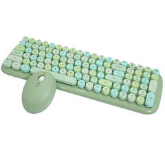  Bộ Phím Chuột Không Dây MOFII CANDY XR Xanh Lá 