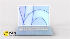  Rò rỉ hình ảnh render mới nhất của MacBook Air M2, thiết kế đẹp mắt nhưng không còn màn hình ‘tai thỏ’ nữa 