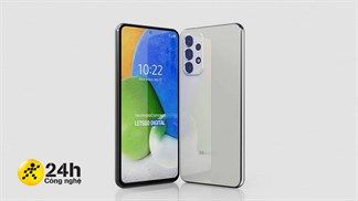 Rò rỉ hình ảnh render của Galaxy A73: Mặt lưng bóng mờ, cụm camera được thay đổi nhẹ nhưng nhìn chung vẫn rất sang trọng