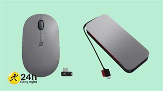 Chuột không dây và sạc dự phòng 20.000mAh Lenovo Go ra mắt: Tích hợp nhiều công nghệ xịn thực sự, nhưng giá thì...