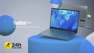 Lenovo ThinkBook 13x với màn hình cảm ứng 16:10, SSD 512 GB, RAM 16 GB… và đang được bán với giá dưới 24 triệu