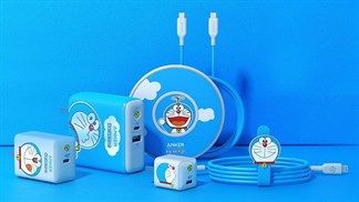 Anker ra mắt phụ kiện lấy cảm hứng từ Doraemon dành cho iPhone 12: Có cả củ sạc, cáp sạc và đế sạc MagSafe