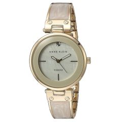  Đồng hồ Nữ Anne Klein AK/2512IVGB - Đính kim cương 