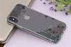 Ốp lưng iPhone X Nhựa dẻo in hình Transparent COSANO Cành hoa đối xứng