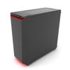 Phanteks Eclipse P400s Silent Edition Black/red Tempered Glass Case