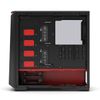 Phanteks Eclipse P400s Silent Edition Black/red Tempered Glass Case