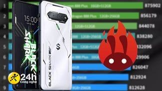 Bảng xếp hạng Antutu tháng 10/2021: Tân binh Black Shark 4S Pro vươn lên vị trí đầu bảng, chip Snapdragon tiếp tục thống trị