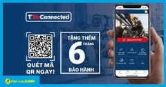  Tặng thêm 6 tháng bảo hành khi tải ứng dụng BE Connected của máy khoan cầm tay BOSCH 