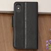 Ốp lưng iPhone X Nhựa dẻo nắp gập Button JM Đen