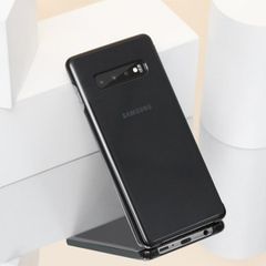  Bao da Galaxy S10 Plus Nắp gập Clear View Samsung Đen 
