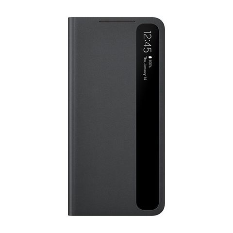 Bao da Galaxy S21 Ultra Nắp Gập Clear View Samsung Đen