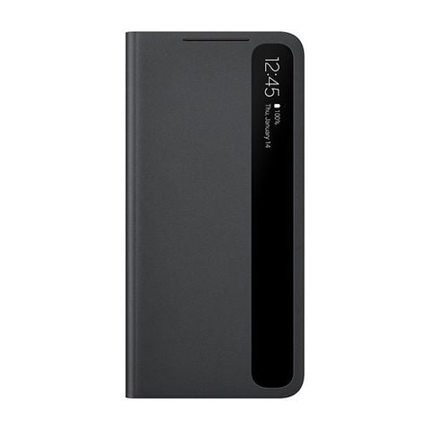 Bao da Galaxy S21 Ultra Nắp Gập Clear View Samsung Đen