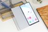 Bao da Samsung Galaxy Note 10 Clear View Bạc