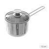 Nồi inox 3 đáy nắp kính 26 cm Hommy CW-S042-16