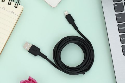 Cáp Lightning 2m AVA LTPL-01 Đen
