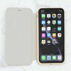  Ốp lưng iPhone XR Nắp gập Stand flip MEEKER Gold 