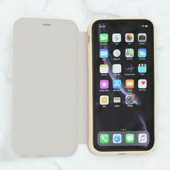  Ốp lưng iPhone XR Nắp gập Stand flip MEEKER Gold 