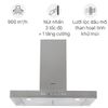 Máy hút mùi áp tường Hafele HH-WI70C (539.81.158)