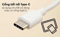  Cáp Type C 1m AVA DS431-WB Trắng 