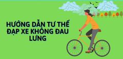  Hướng dẫn tư thế đạp xe đúng cách, không đau lưng 