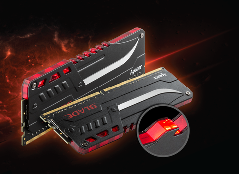 Apacer Blade Fire Ddr4 Led Light Gaming Memory Module 16Gb
