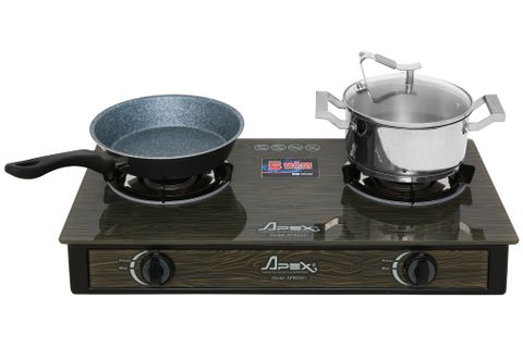 Bếp gas đôi Apex APB3551