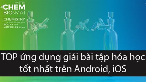 6 ứng dụng giải bài tập hóa học chính xác trên Android, iOS