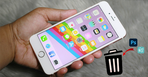 Cách xóa, gỡ ứng dụng trên iPhone 6, iPhone 6s đơn giản, nhanh chóng