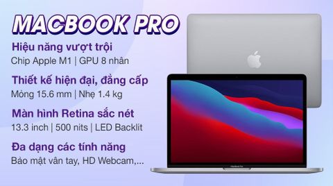 Laptop Apple MacBook Pro M1 2020 8GB/256GB (MYDA2SA/A)