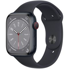  Apple Watch Series 8 Gps + Cellular 41mm Midnight Aluminium Case With Midnight Sport Band Mnhv3vn/a 