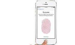 Mở khóa bằng vân tay trên iPhone 5S