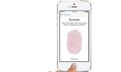 Mở khóa bằng vân tay trên iPhone 5S 