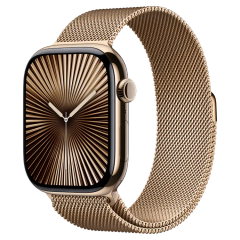  Apple Watch Series 10 GPS + Cellular 46mm Viền Titan Vàng 