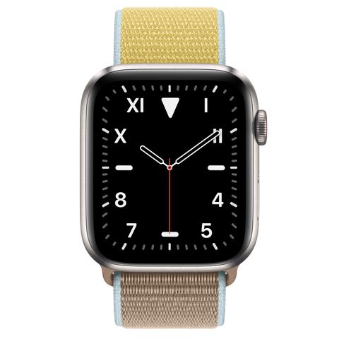 Apple Watch Series 5 (Titanium) Grey/Loop Khaki 40Mm