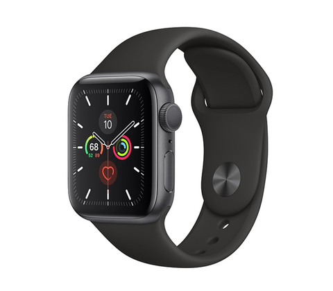 Apple Watch Series 5 Nhôm Sport (Dây Su) 40Mm Gps Đen