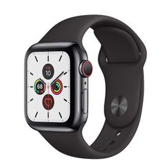  Apple Watch Series 5 Nhôm Sport (Dây Su) 40Mm Lte Đen 