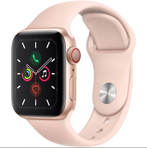 Apple Watch Series 5 Nhôm Sport (Dây Su) 40Mm Lte Hồng