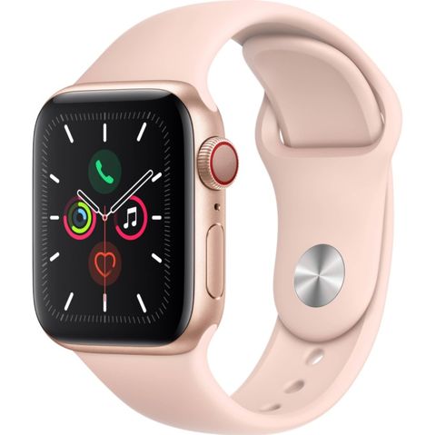 Apple Watch Series 5 Nhôm Sport (Dây Su) 44Mm Lte Hồng