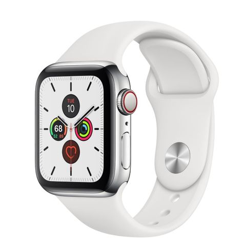 Apple Watch Series 5 Nhôm Sport (dây Su) 44mm Lte Trắng