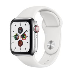  Apple Watch Series 5 Nhôm Sport (dây Su) 44mm Lte Trắng 