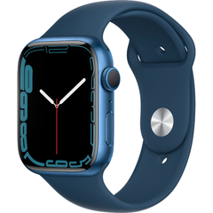  Apple Watch Series 7 Gps 41mm Blue Aluminium Case 