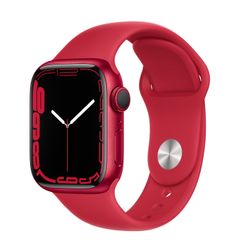  Apple Watch Series 7 Gps 41mm Red Aluminium Case 