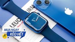  Chỉ duy nhất 2 ngày: Hotsale khét lẹt giảm sốc đến 800k cho Apple Watch S7, giá đang siêu tốt để chốt đơn ngay và luôn 
