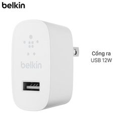  Adapter sạc 12W Belkin WCA002 