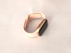 Apple Watch S6 GPS + Cellular, 40mm Gold Aluminium Case with Pink Sand Sport Band - Regular (M06N3VN/A)